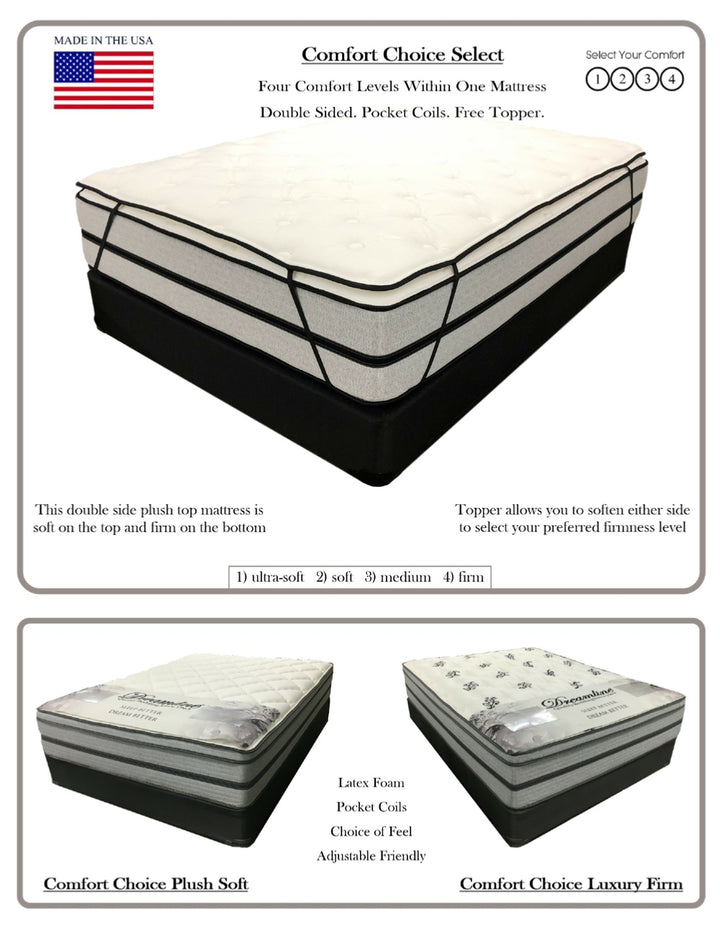 4-Way Select Mattress by Dreamline